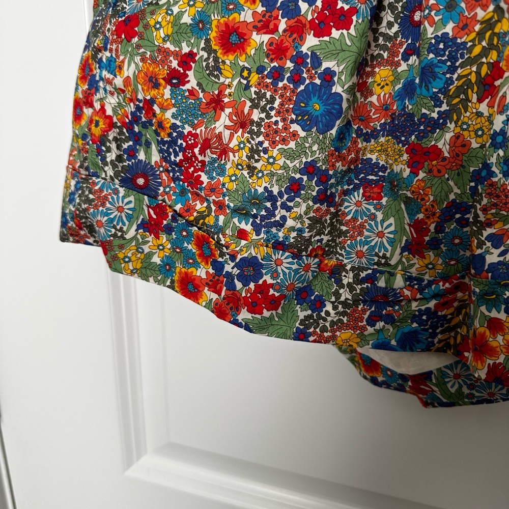 J. Crew Multicolor Floral High Waist Shorts in Liberty Fabric - Picture 4 of 8